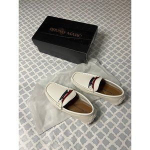 Bruno‎ Marc white loafers kids shoes 11